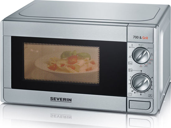 Εικόνα της Φούρνος μικροκυμάτων Severin MW 7879 grill ασημί