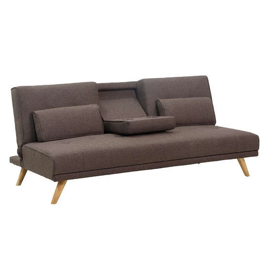 Εικόνα της Καναπές κρεβάτι Elton 3θέσιος ύφασμα 181X86X78