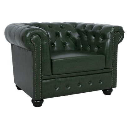 Εικόνα της ΠΟΛΥΘΡΟΝΑ T.CHESTERFIELD HM3011.08 ΤΕΧΝΟΔΕΡΜΑ ΚΥΠΑΡΙΣΣΙ 106x87x70 εκ.