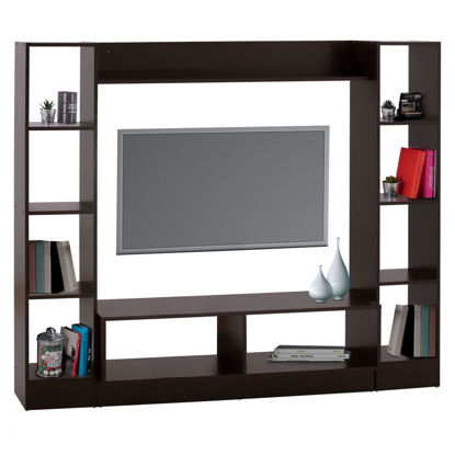 Εικόνα της ΣΥΝΘΕΣΗ ΤΗΛΕΟΡΑΣΗΣ JAZMIN HM2255.01 WENGE 181x29,5x145 εκ.