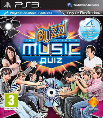 Εικόνα της Buzz! The Ultimate Music Quiz PS3 Game(ΚΑΙΝΟΥΡΓΙΟ)