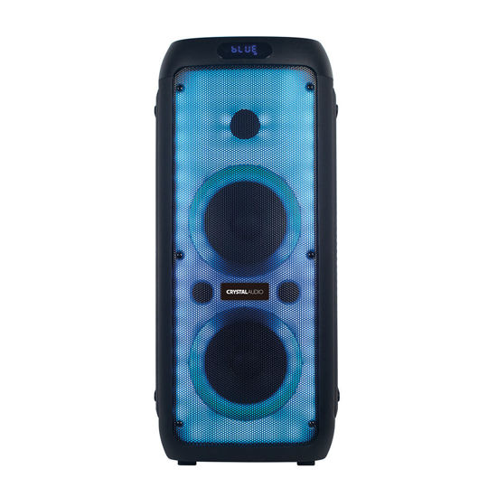 Εικόνα της Crystal Audio Σύστημα Karaoke με Ασύρματo Μικρόφωνo PRT-14 σε Μαύρο Χρώμα