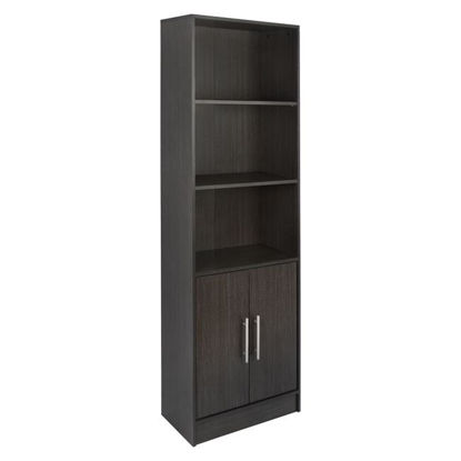 Εικόνα της ΒΙΒΛΙΟΘΗΚΗ ΜΕΛΑΜΙΝΗΣ ENSLEY HM2027.01 ZEBRANO 60X30X180 εκ.