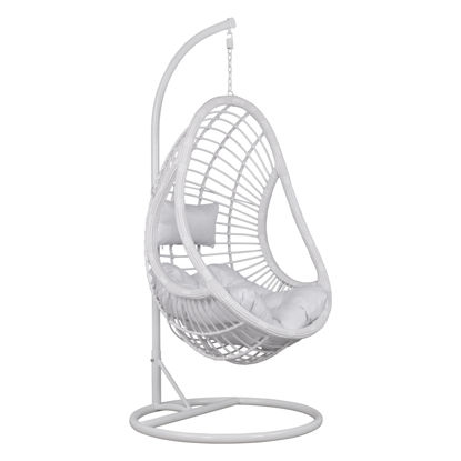 Εικόνα της ΚΡΕΜΑΣΤΗ ΠΟΛΥΘΡΟΝΑ ΦΩΛΙΑ CALLIE HM5541.03 ΜΕ ΛΕΥΚΟ WICKER & ΜΑΞΙΛΑΡΙΑ Φ95Χ195Υ εκ.