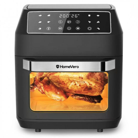 Εικόνα της HomeVero HV-AF12.2XL Air Fryer 12lt Μαύρο