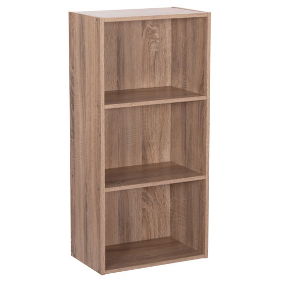 Εικόνα της ΡΑΦΙΕΡΑ ΤΟΙΧΟΥ CUBICON HM9941.02 SONAMA OAK ΜΕΛΑΜΙΝΗ 38,5x23,5x80Υεκ.