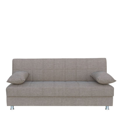 Εικόνα της Καναπές Κρεβάτι Τριθέσιος ArteLibre LAURA Μπεζ 190x84x86cm