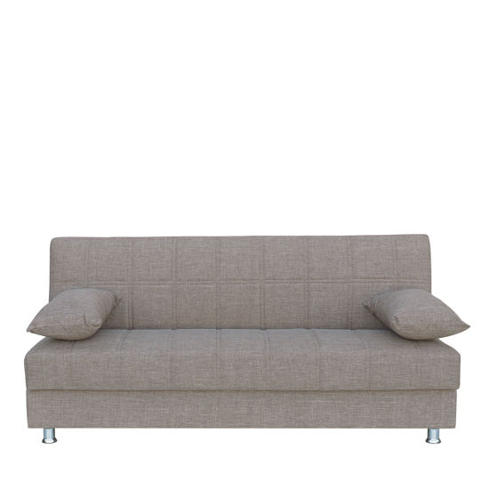 Εικόνα της Καναπές Κρεβάτι Τριθέσιος ArteLibre LAURA Μπεζ 190x84x86cm