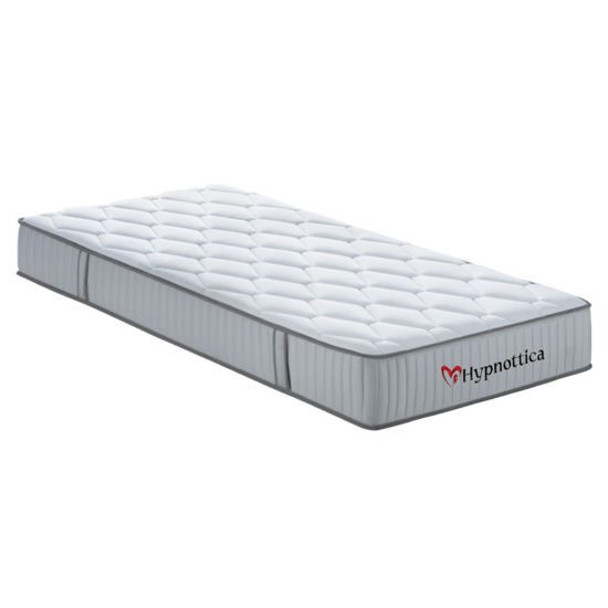 Εικόνα της ΣΤΡΩΜΑ ΜΟΝΟ HYPNOTTICA HM748.01 POCKET SPRINGS--ΛΕΥΚΟ 90x190x25Υεκ.