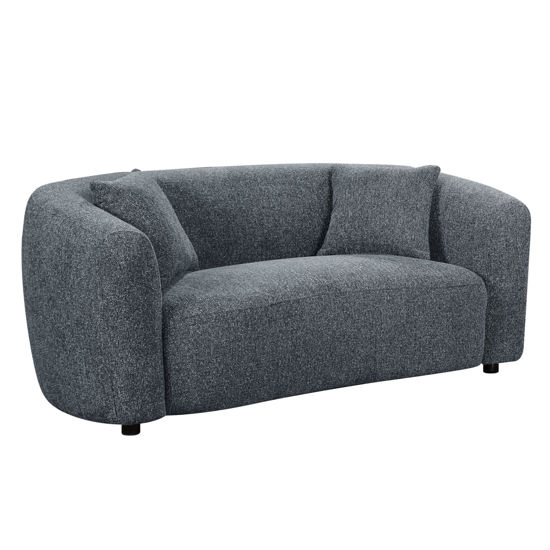 Εικόνα της ΚΑΝΑΠΕΣ 2-ΘΕΣΙΟΣ NORD HM3322.01 ΓΚΡΙ ΥΦΑΣΜΑ 170x91x75Υεκ.