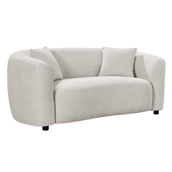 Εικόνα της ΚΑΝΑΠΕΣ 2-ΘΕΣΙΟΣ NORD HM3322.02 ΑΝΟΙΧΤΟ ΜΠΕΖ ΥΦΑΣΜΑ 170x91x75Υεκ.